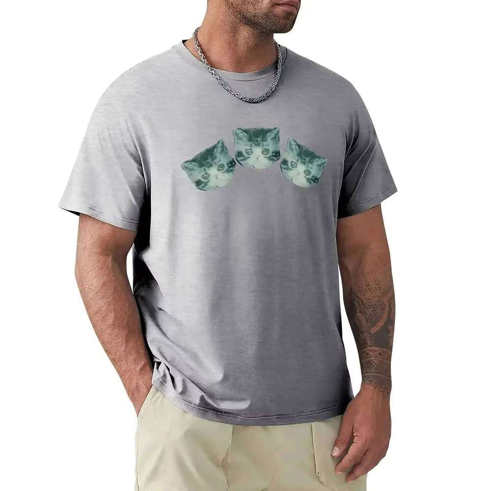 Ugly Cat Boris Pavlikovsky Y2K Print Cotton Graphic Comic Man T Shirt Soft and Comfortable C260228 - view 3