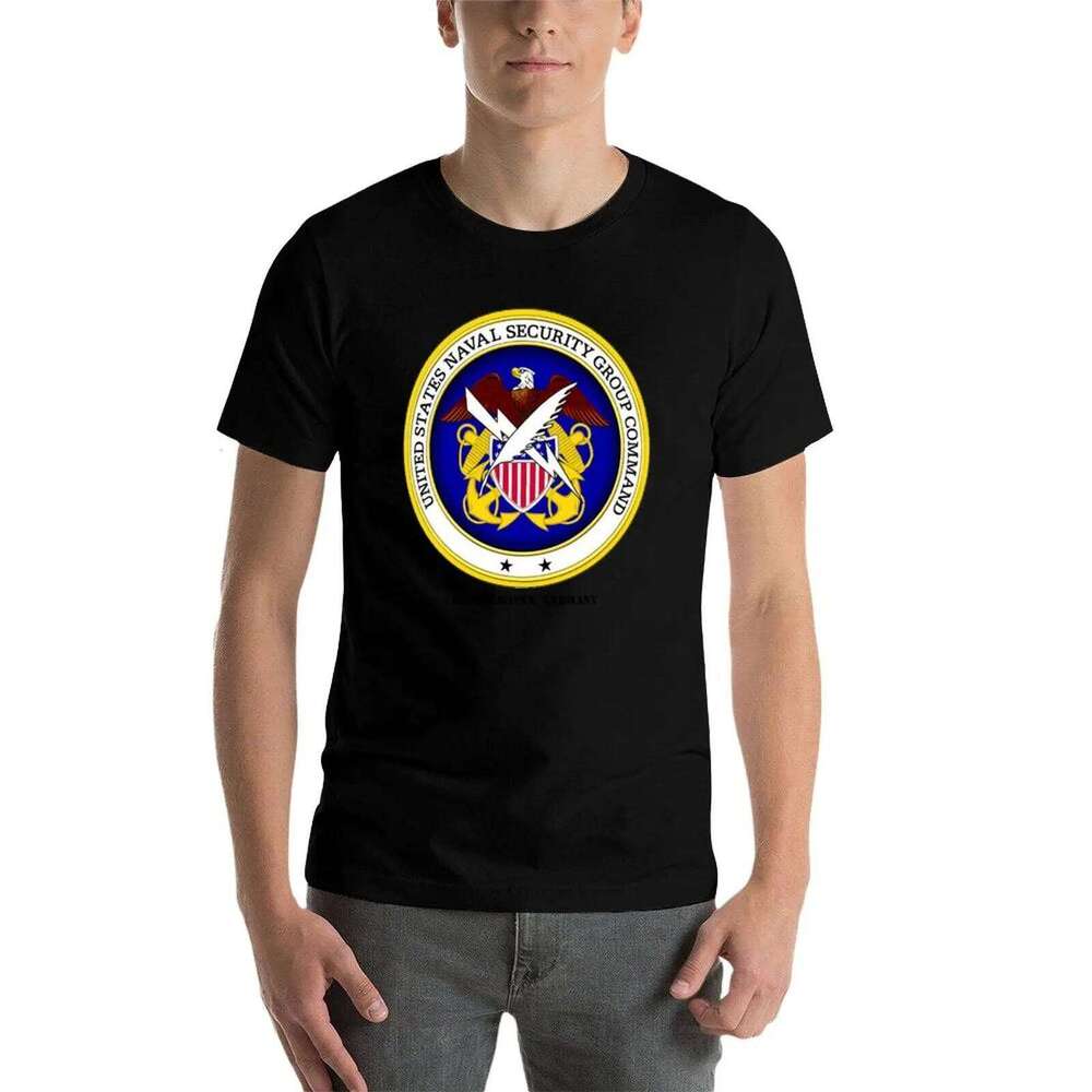 NAVAL SECURITY GROUP ACTIVITY, BREMERHAVEN, GERMANY t shirt man designer cotton tshirt 100% T-Shirt C260228 - view 4