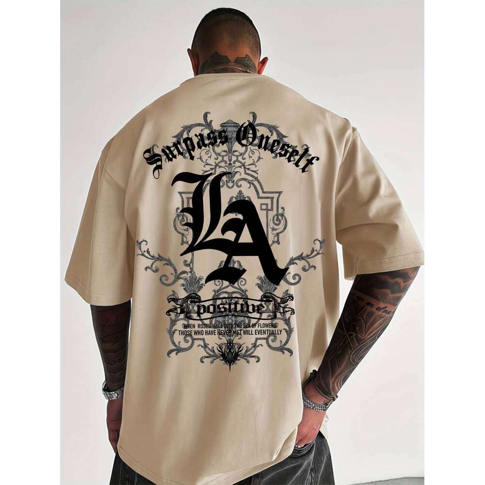 A new summer 2025 casual fashionable 3D printed pattern breathable lightweight comfortable and soft men's T-shirt C260228 - view 4