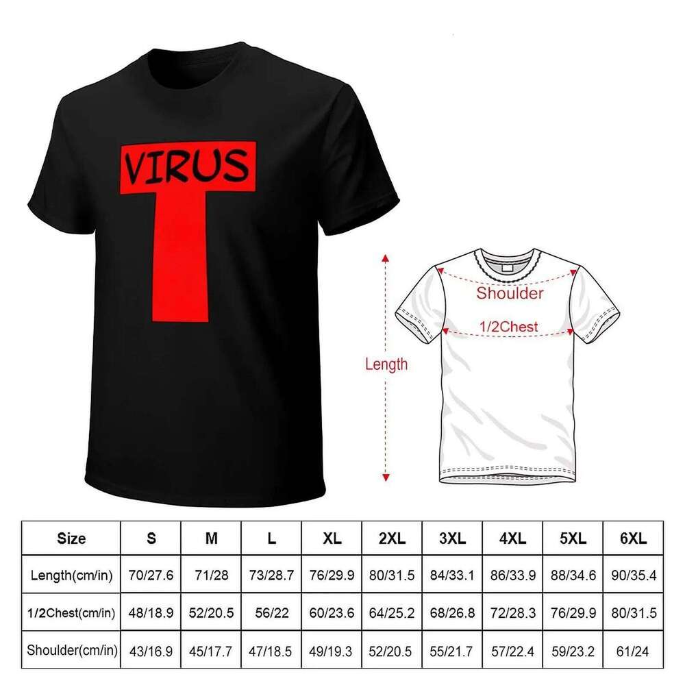 Gorillaz Virus T T-Shirt street wear vintage anime shirt kawaii clothes compression men C260228 - view 7