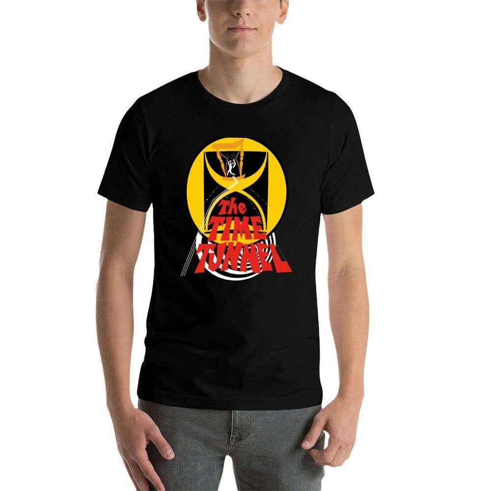 The Time Tunnel mens graphic for man cotton t shirts high quality T-Shirt C260228 - view 5