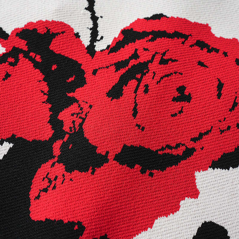 2026 Summer New a1 Small Fragrance Knitted Cardigan A1 Rose Jacquard Metal Button Women's Slimming Top