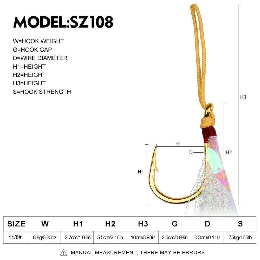 TSTB Barbed tying iron plate for sea fishing, anti-corrosion boat with lure-tying fur single hook fishing gear Z260228