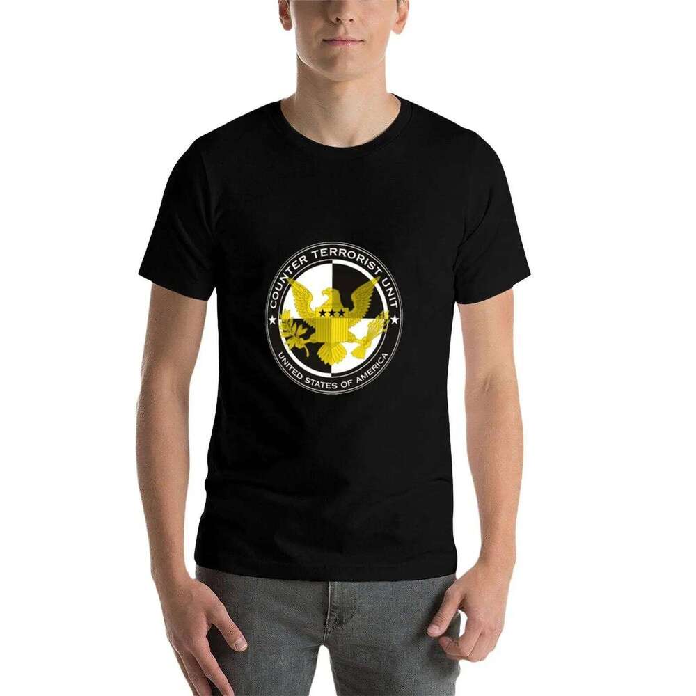 designer logo-- T-Shirt Terrorist CTU anime shirts 24 t tshirt Unit Counter C260228 - view 4