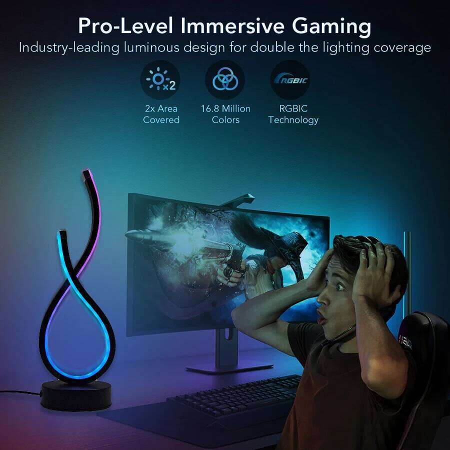 Modern LED Desk Lamp with USB Power, Adjustable Lighting, and Button Control Z260227