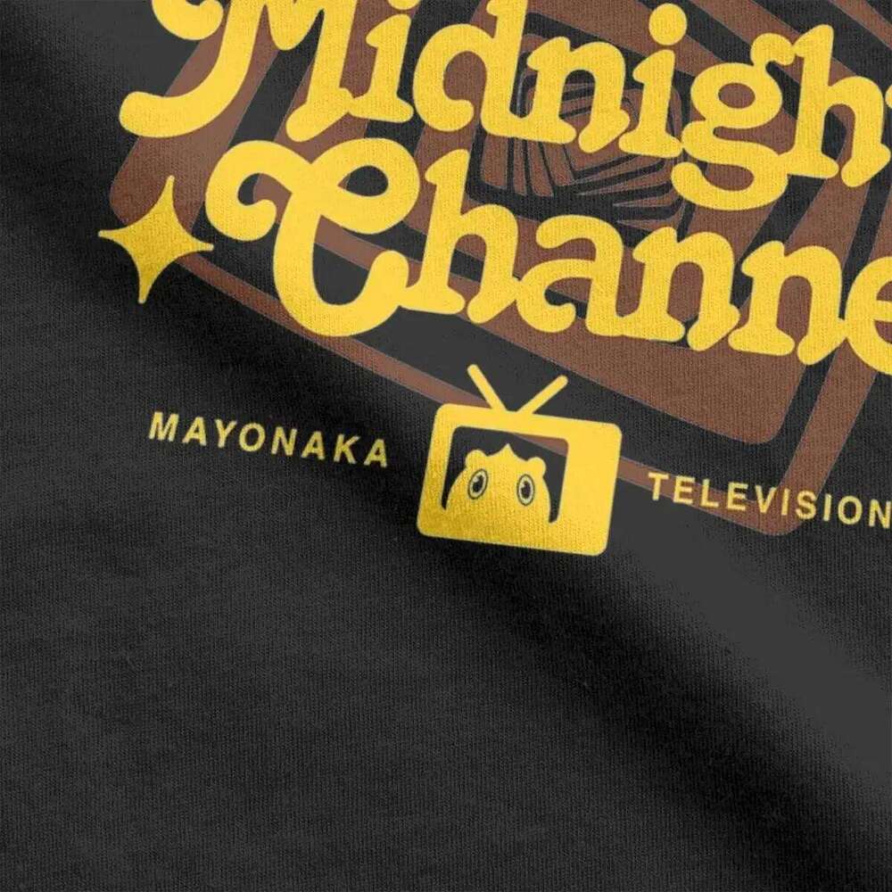 Persona 4 The Midnight Channel Men T Shirt Hot Japanese Anime Game TV Funny Tee Short Sleeve Crew Neck T-Shirt 100% Cotton Big C260228 - view 4