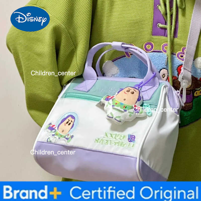 Disney New Toy Story Large Capacity Handbag Buzz LightyearHoodie Cute Cartoon Shoulder Bag Crossbody Tote Bag H260228