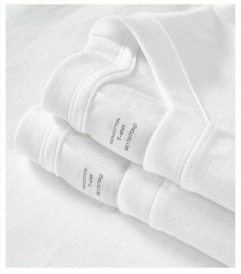 American Fashion Trend Letter Printed T-shirt Men Clothing Women Vintage Top Outdoor Street Graphic tshirt Short Sleeved Tee C260228 - view 7