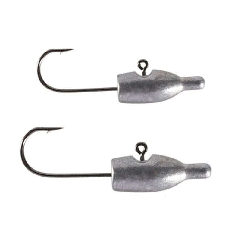 HISTOLURE Head 10pcs AJING Fishing Barbed Hook Trout Soft Lure Rockfish Bait Jig Worm Ho Z260228
