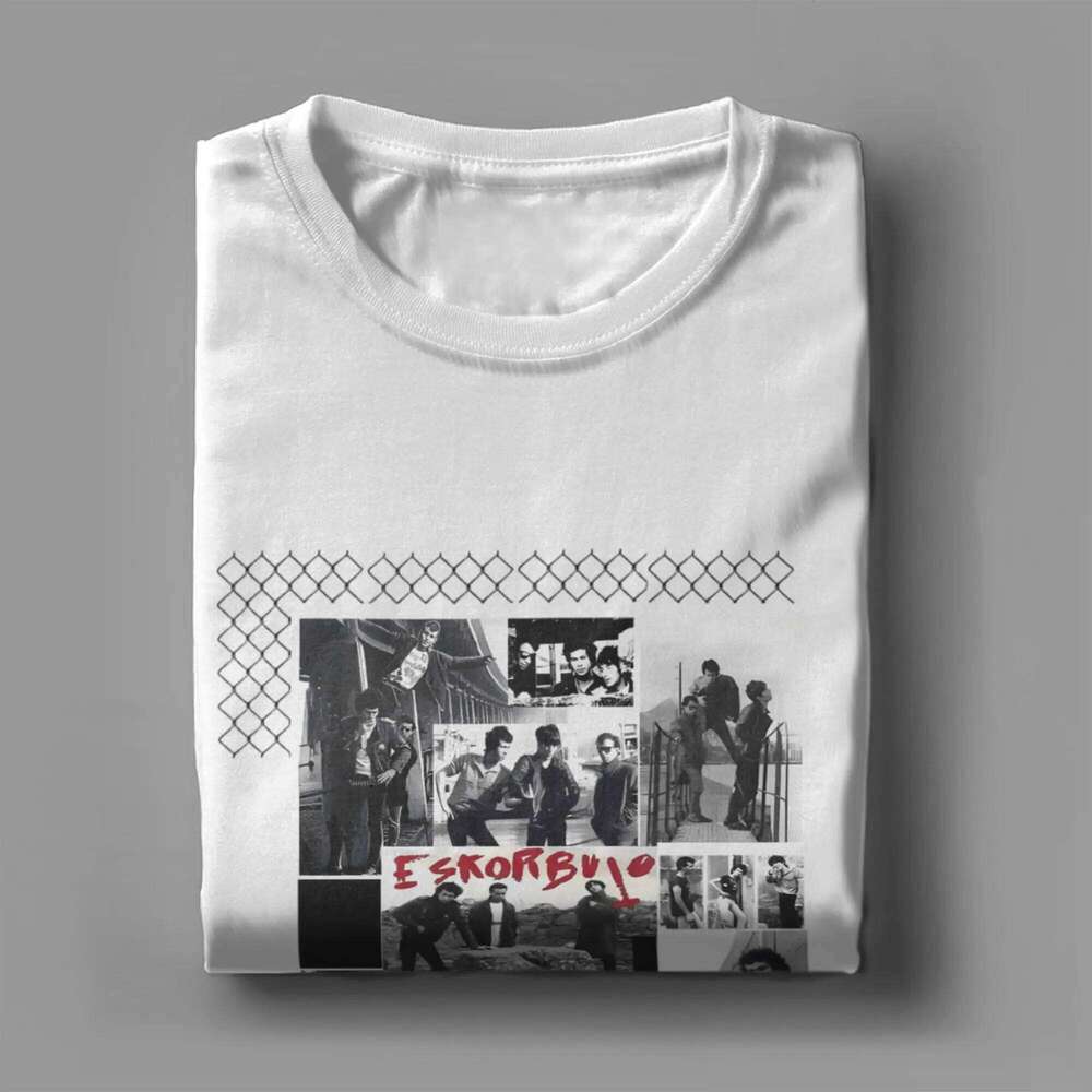 Eskorbuto Band Men T Shirts Amazing Tees Short Sleeve Crewneck T-Shirt Pure Cotton Party Tops C260228 - view 5