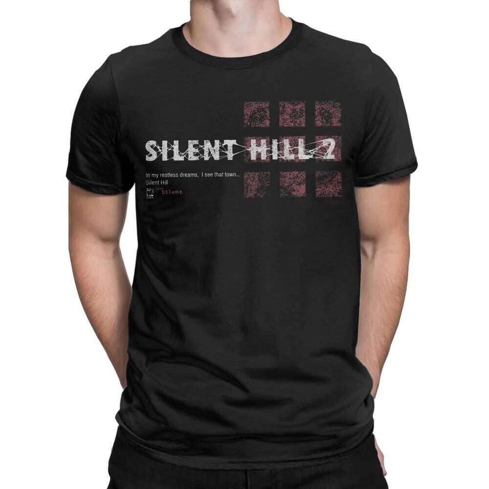 Leisure Silent Hill 2 in My Restless Dreams T-Shirts for Men Women Cotton T Shirt Short Sleeve Tee Shirts New Arrival Clothing C260228 - view 3
