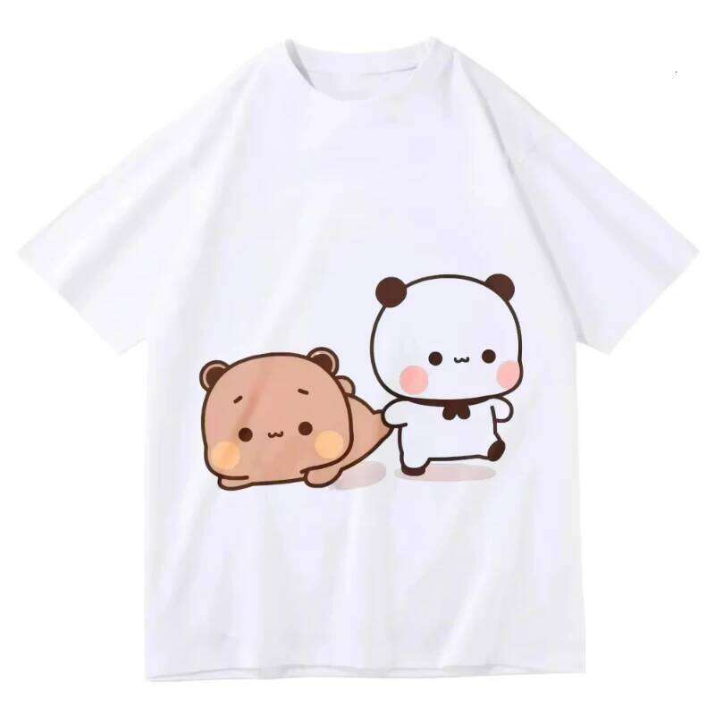 Bubu Dudu Female Designer Anime Cute Girl Pattern Fun Harajuku Fashion T-shirt Summer Casual Breathable Loose Top C260228 - view 3