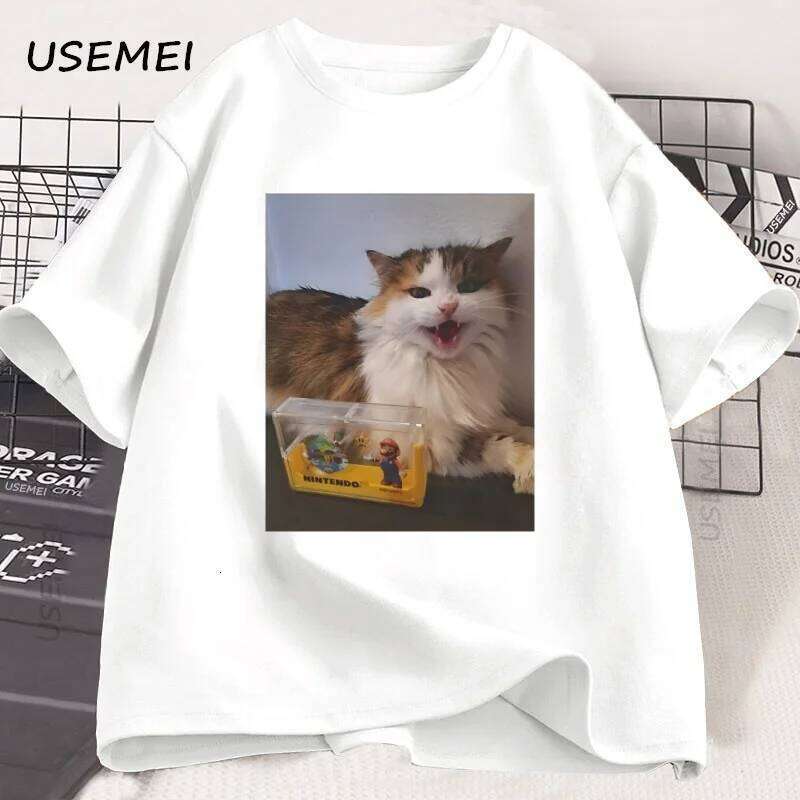 Forsaken Skin 007n7 Love Cat T Shirt Men Women Game Cosplay Tshirt Funny Graphic Tees Cotton Short Sleeve Round Neck T-shirt C260228 - view 4