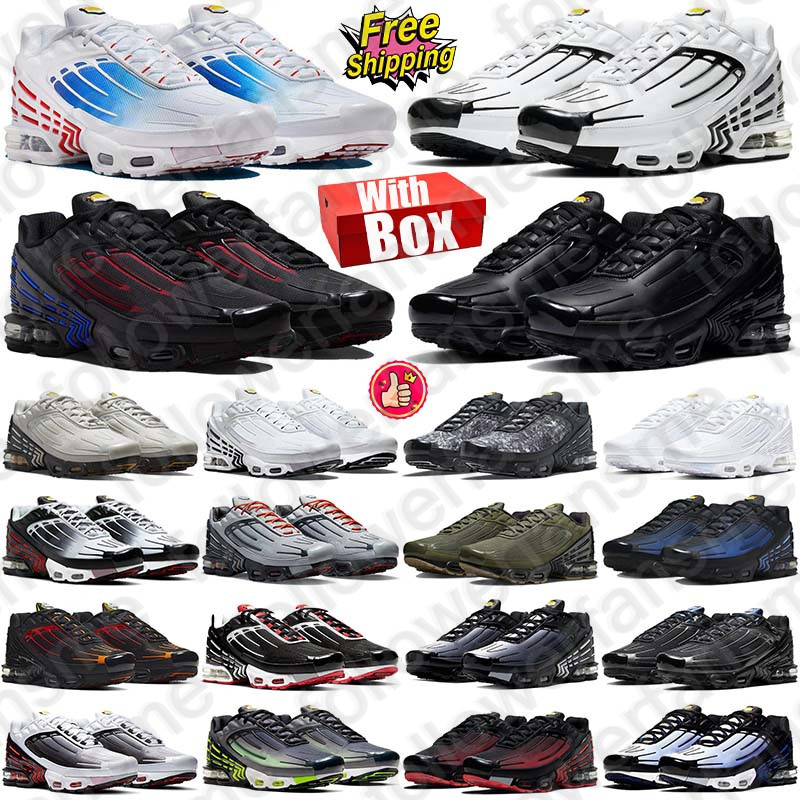 Free Shipping With Box Designer airmaxplus airmaxx tn tn3 tns sneakers Running Shoes trainers for mens chaussure zapatillas Sports runners fashion
