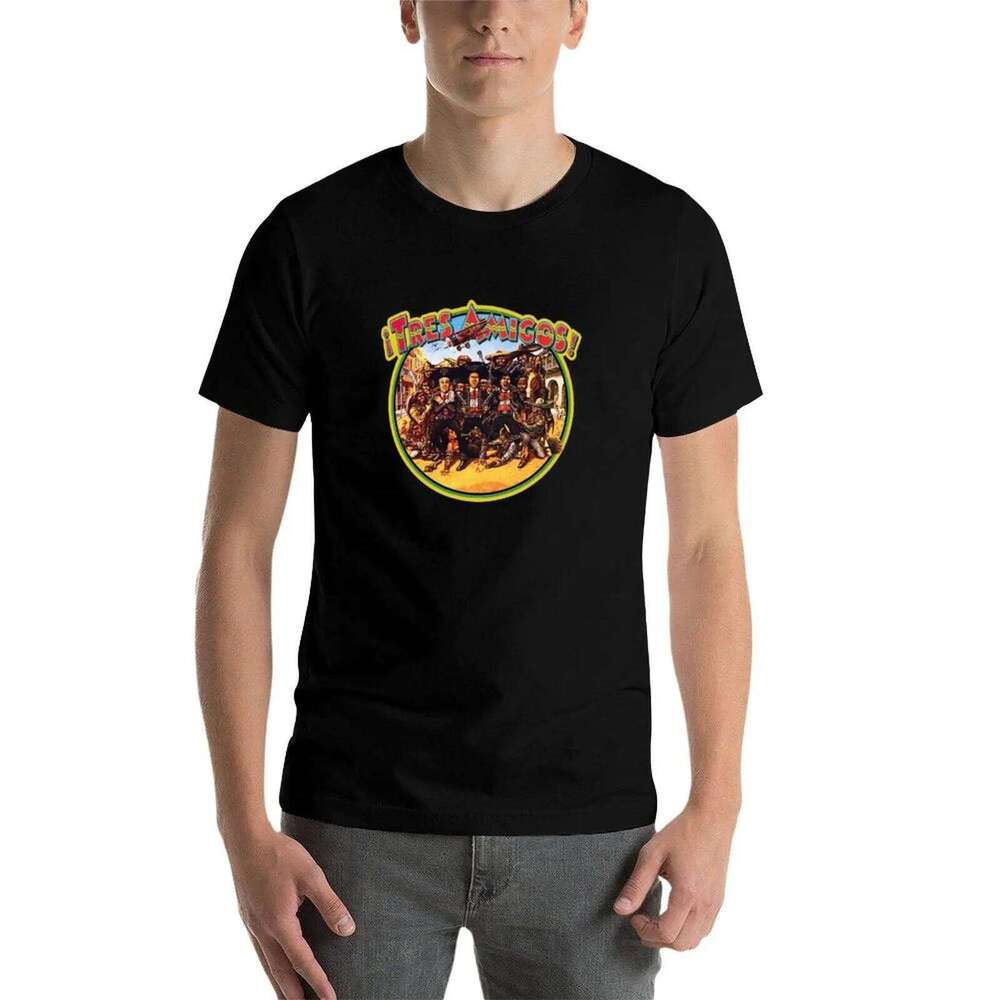 Three Amigos Vintage T-Shirt g shirts for men cotton man graphic t shirt T-shirt C260228 - view 5