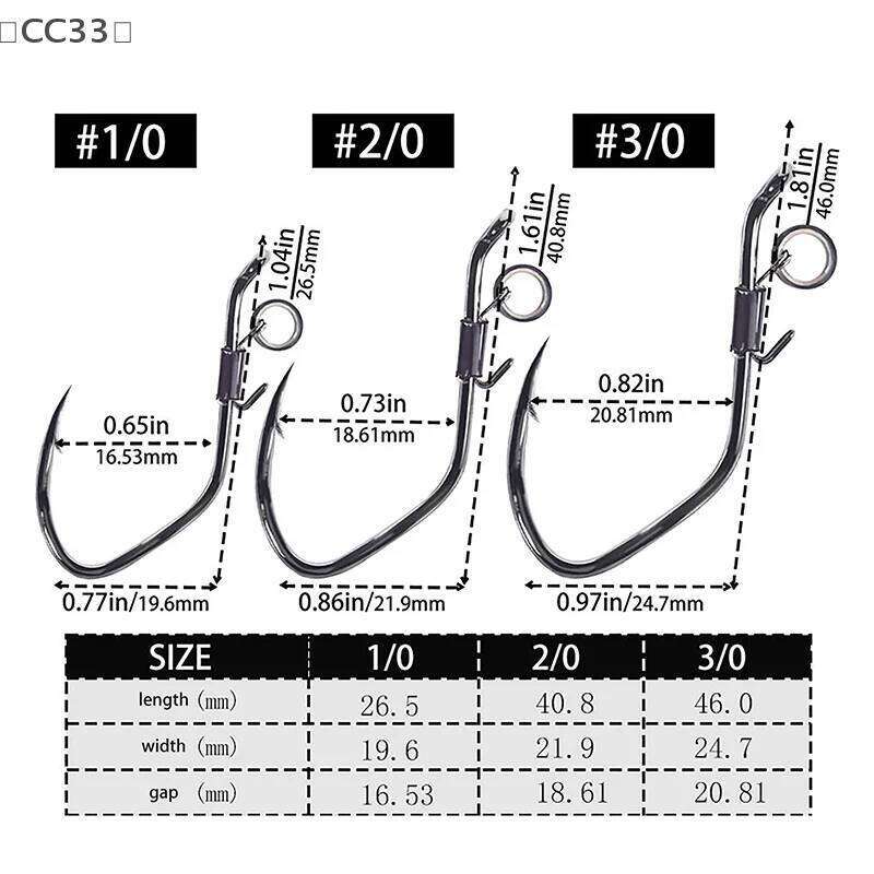 CC3310Pcs Hooks Live Catfish Baitholder Fishing Shrimp Holder Hook Corrosion Resistant Saltwater Freshwater Z260228