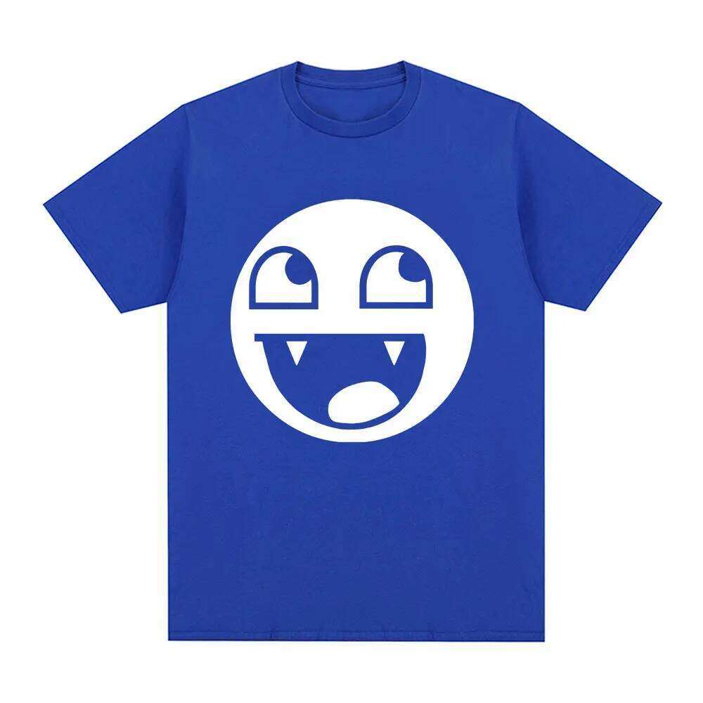Epic face domo kun funny meme printed men women summer cotton fashion high-quality T-shirt casual top C260228 - view 6