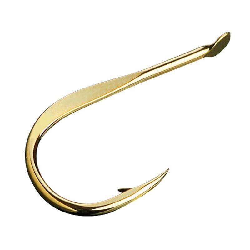 20pcs Strong Golden Color Barbed Japan Fish Hook for Saltwater & Carp Fresh Fishing 12 Sizes Z260228