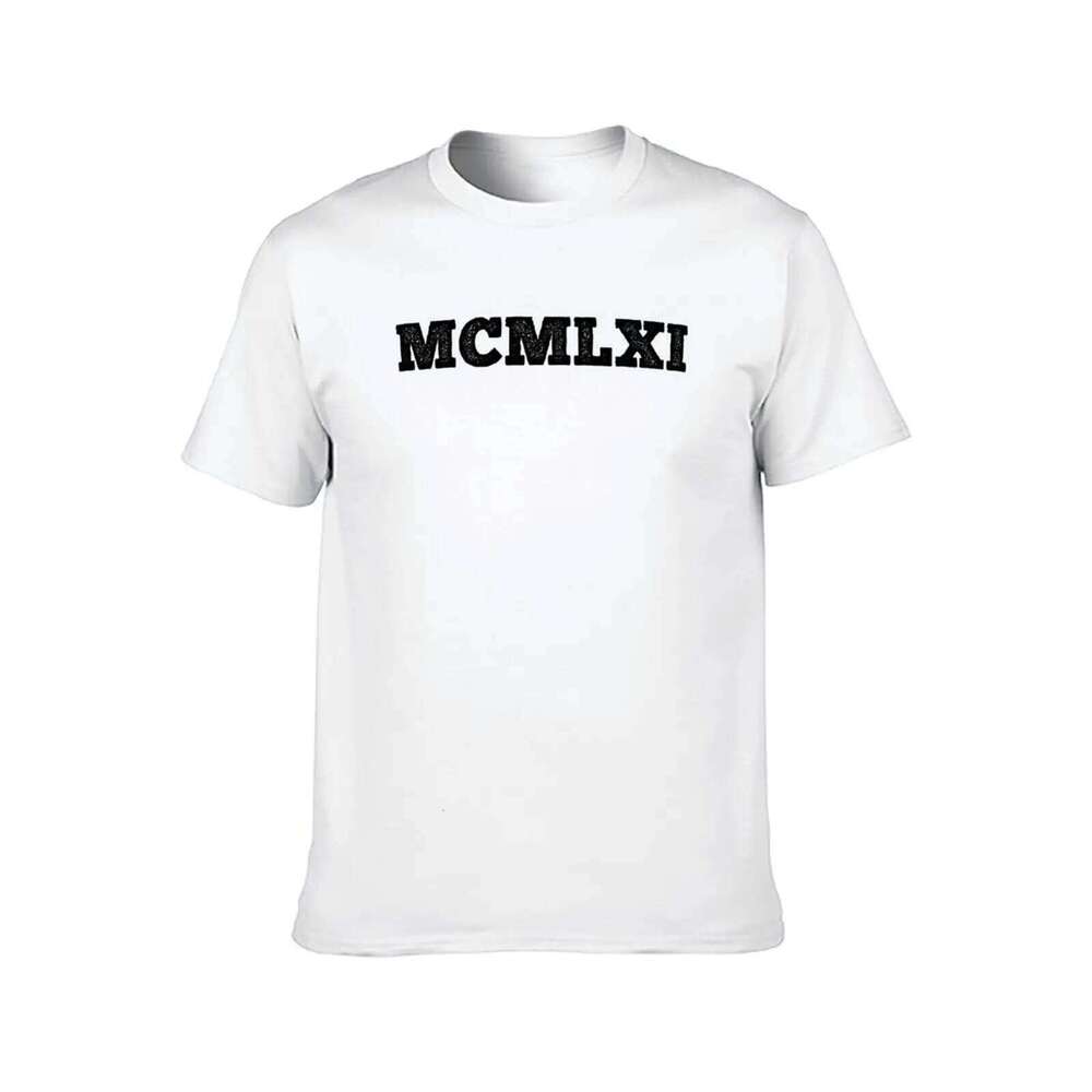 1961 Roman Numerals high quality shirts 100% man t shirt cotton T-Shirt C260228 - view 3