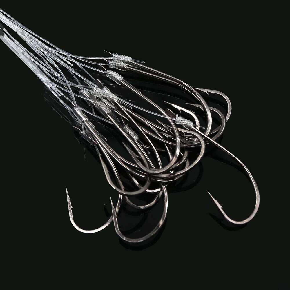 9KM Barreled Sub Line Barbed Wazumi Hook Tying Tools for Freshwater and Saltwater Fishing Z260228