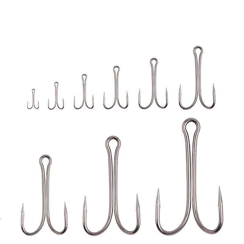 10/100PCS Long Shank Double Weedless Fishing hook Fly Tying Duple for Jig Bass Fish Hook fishing tackle For Soft Lure Z260228