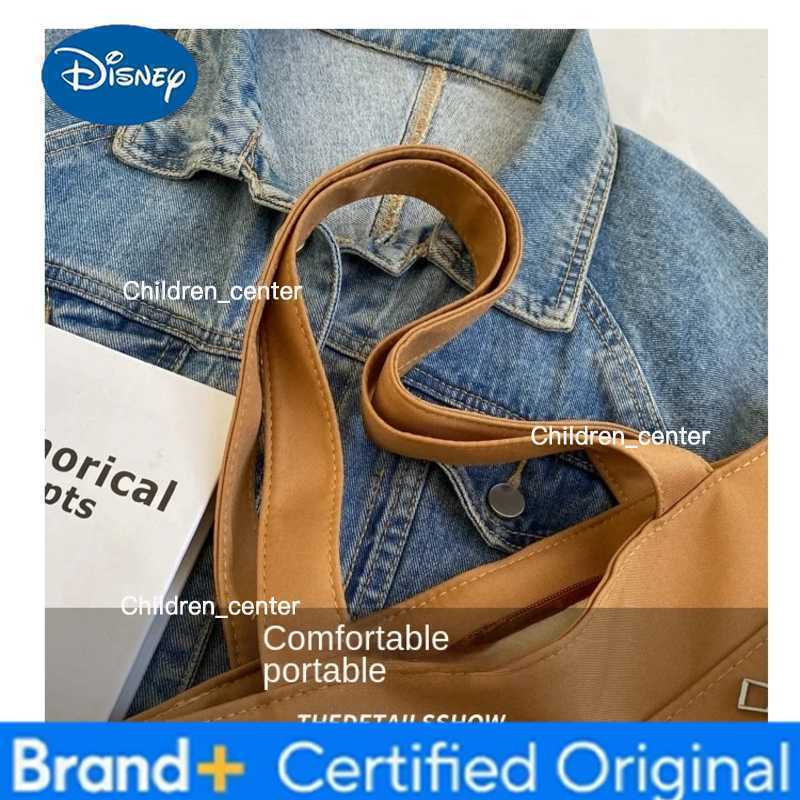 Disney Winnie the Pooh Oxford Canvas Composite Shoulder Bag Versatile Lazy Style Crossbody Bag Large Capacity Commuter Tote Bag H260228