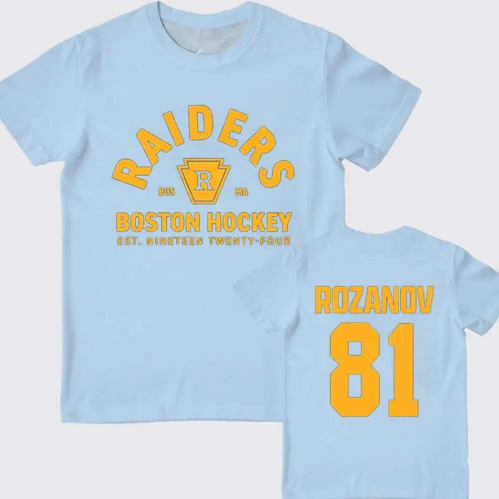 TV Heated Rivalry Hockey Jersey Ilya Rozanov Role-Playing Short-Sleeve Shirt Y2K Men's And Women's Streetwear Crew Neck T-Shirt C260228 - view 5