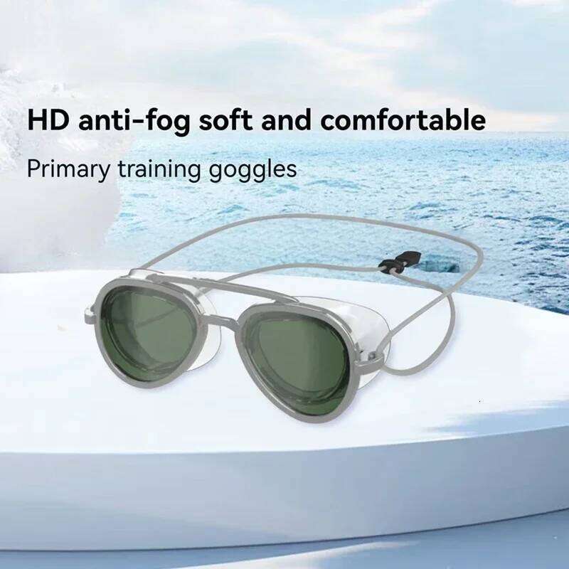 Men Women Full-View Anti-Fog Swim Professional HD Swimming Goggles Unisex Leak Proof Adjustable Silicone Surfing Eyewear 26Y0228