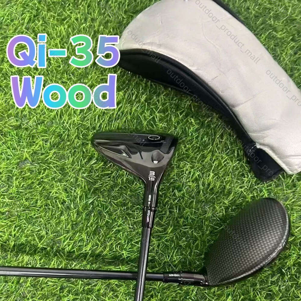 2026 AAAA New Designer Golf Clubs Qi-35 Golf Hybrids UT Woods 3/5 Woods Qi Degree 3/15 5/18 Carbon R/S/Sr Flex Graphite Shaft Fairway Wood Made Golf With Headcover Eba