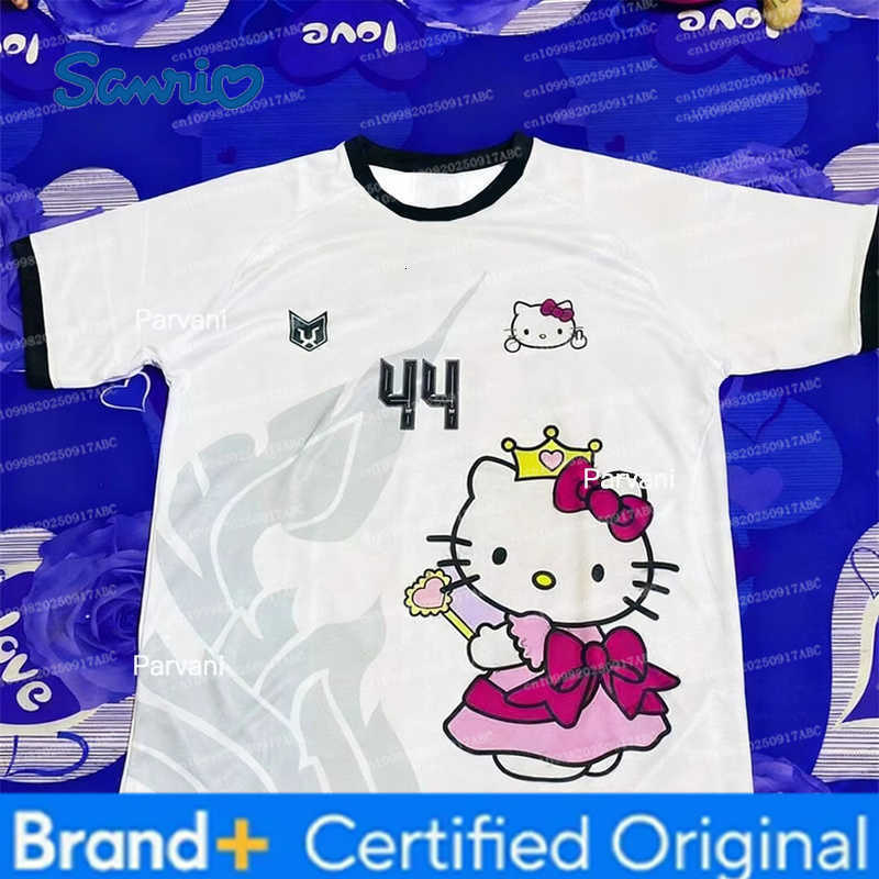 Sanrio Man Tshirt Hello KItty 3D Print Men Football Jersey Sport Tee Women Training Kid TShirt Streetwear Womens T-shirt H260228