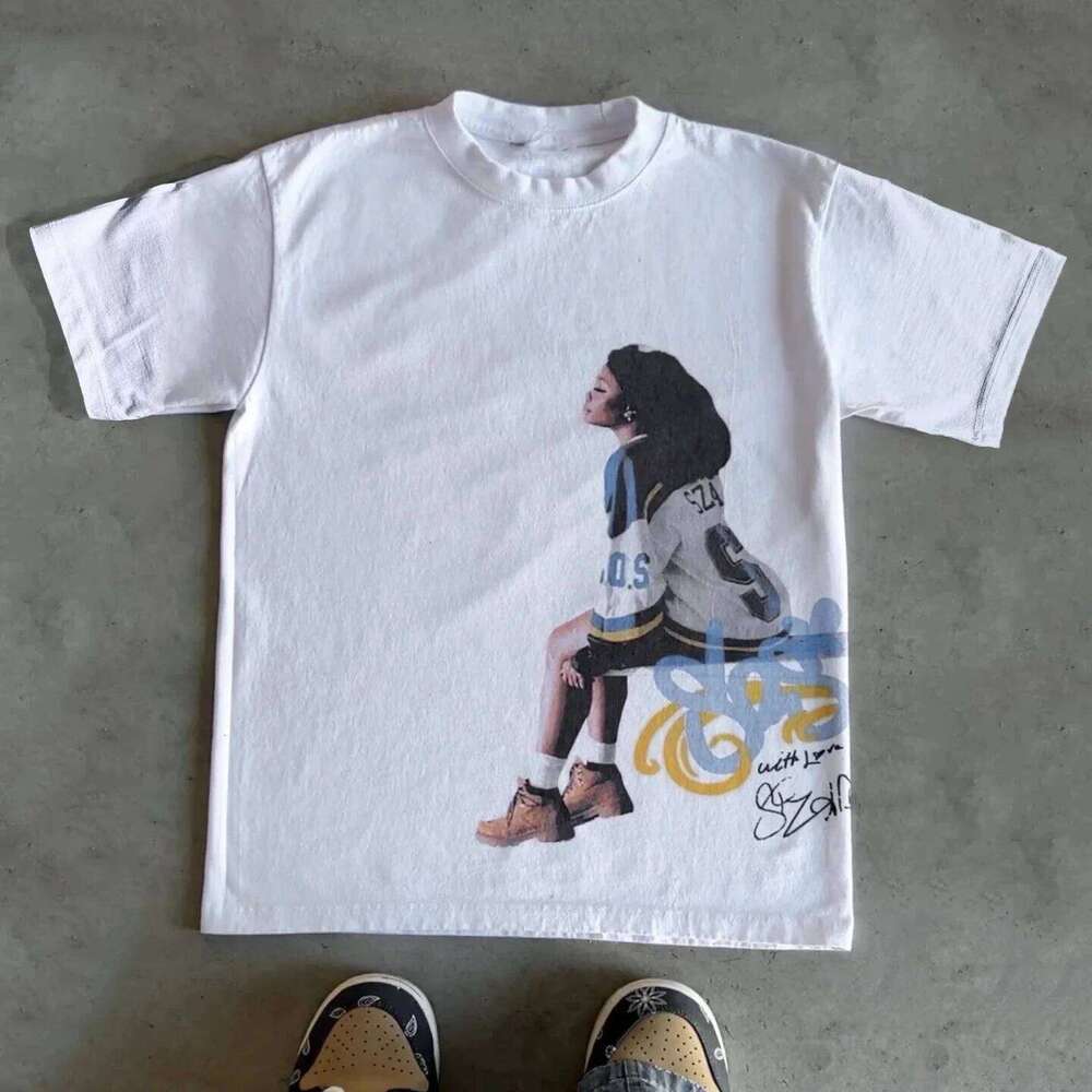 Streetwear Fashion Y2k Style 90s Cool Girls Graphics Men Women Top Vintage Punk Tee Casual Short Sleeve T-shirt Summer Tees C260228 - view 5