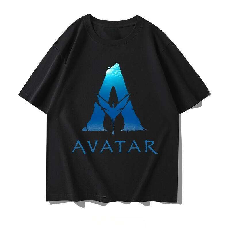2025 Avatar 2 Way of Water Science Fiction Movie Peripheral Short Sleeve T-Shirt Men's Summer Cotton Loose C260228 - view 3