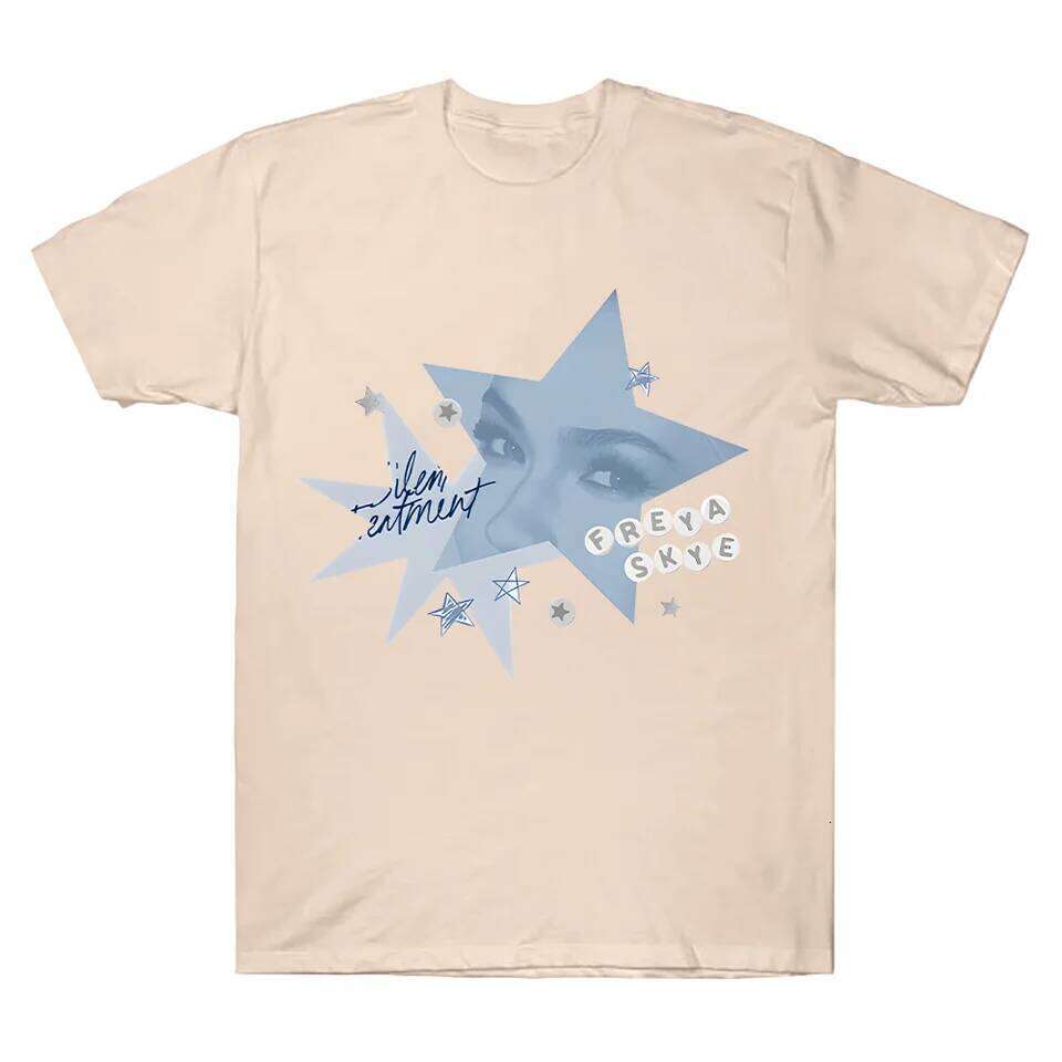 silent treatment Freya Skye Singer Graphic Oversized Y2k T Shirt Men Women Casual Cotton Harajuku Street Hip Hop Clothes Tee C260228 - view 4