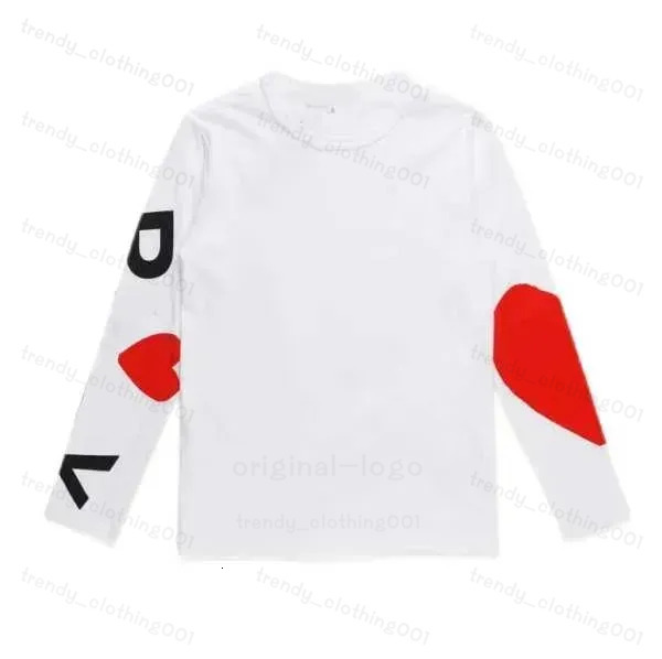 comme desgarcon Hoodie Couple Luxury Brand Japanese Designer Heart Pullover Womens Fashion Play Long Sleeves Tracksuits comme de garson Hoodies 1f7