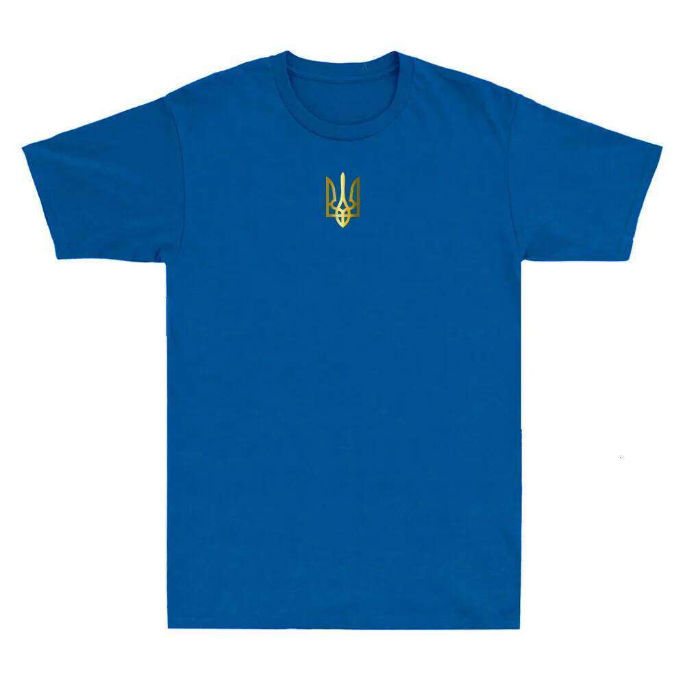 Ukrainian T Shirt, Zelensky T-shirt, Ukraine Golden Trident Logo T-Shirt C260228 - view 7