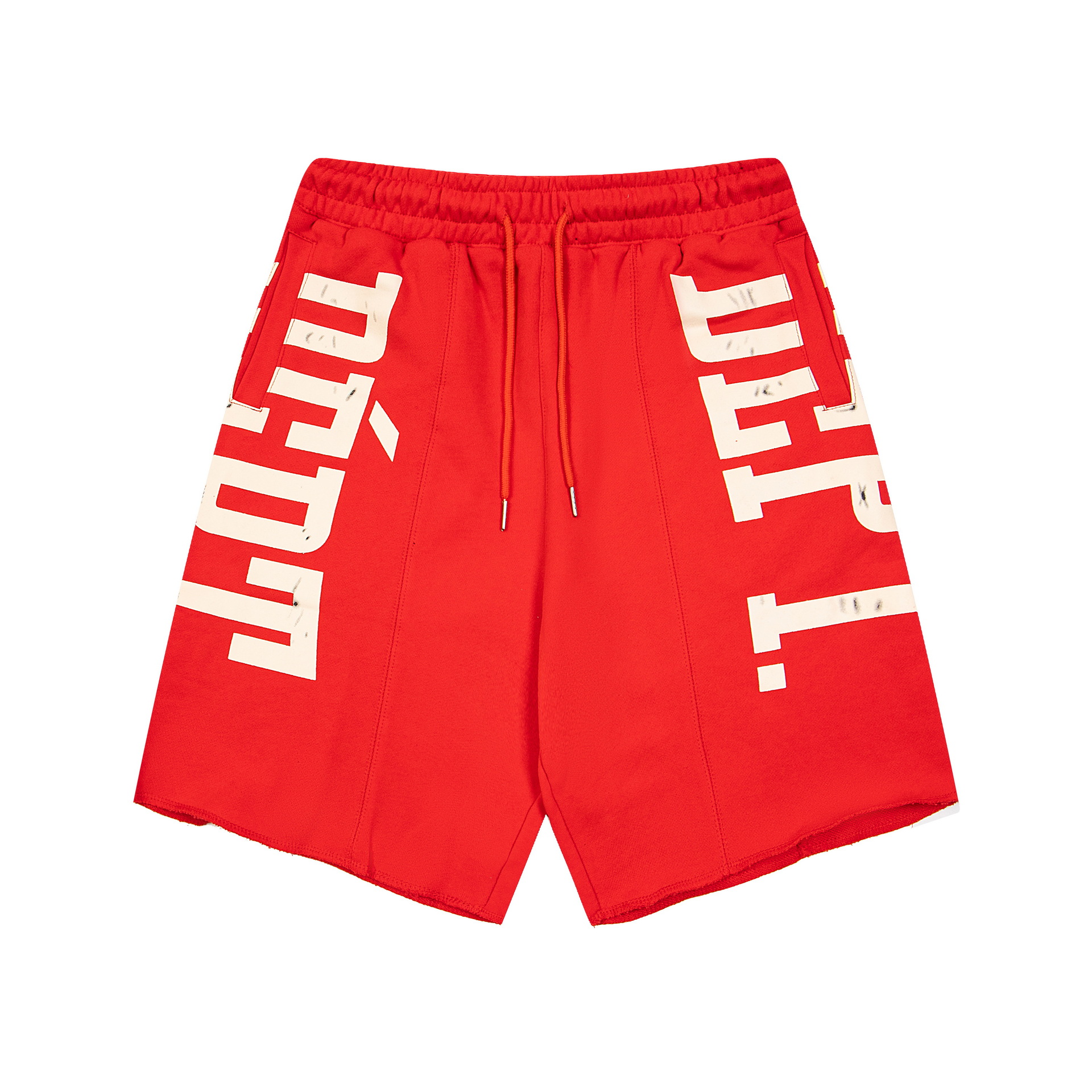 Men's Lettering Shorts Athletic Session Boxboxing Correct Version Summer Straight Leg Fit