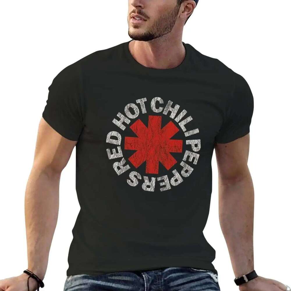 New RHCP HOT VINTAGE T-Shirt anime sweat vintage shirt Aesthetic clothing mens big and tall t shirts C260228