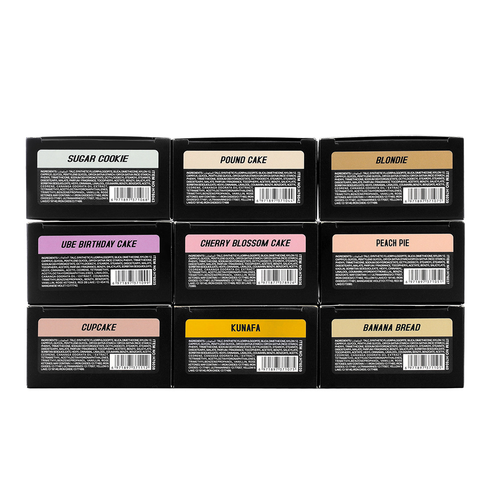 HUDA Beauty Easy Bake Loose Baking Powder PEACH PIE for Natural Airbrush Finish Oil Control & Crease-Proof Wear