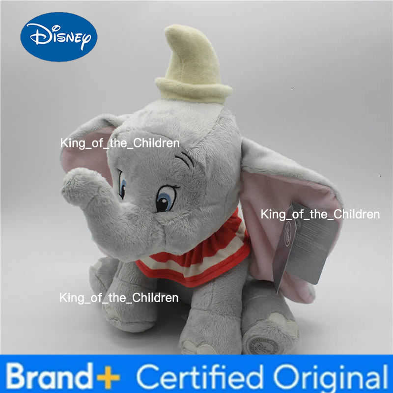 Disney Sitting 35cm Original Dumbo Elephant Plush Toys Stuffed Animals Good Soft Boy Doll for baby Gift H260228