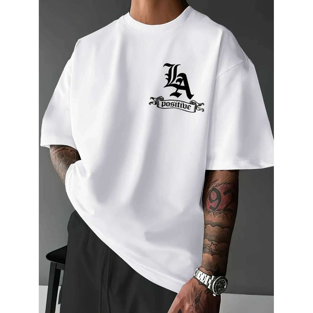 A new summer 2025 casual fashionable 3D printed pattern breathable lightweight comfortable and soft men's T-shirt C260228 - view 5