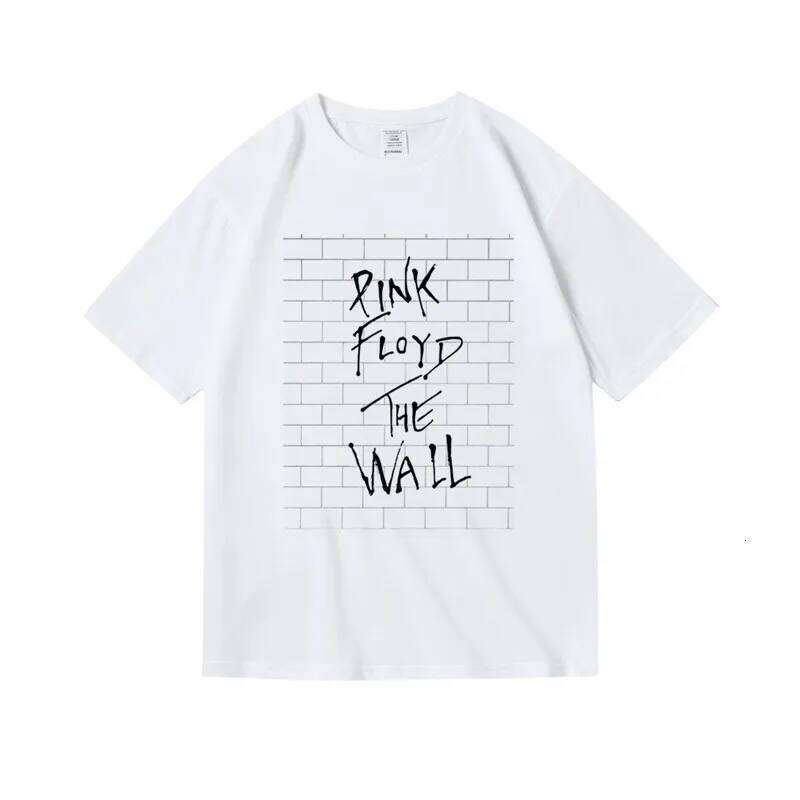 Dark Side of The Moon Album Art T-shirt Tops Vintage Men Women Oversized Cotton Clothes Hip Hop Unisex Tee Clothing C260228 - view 7