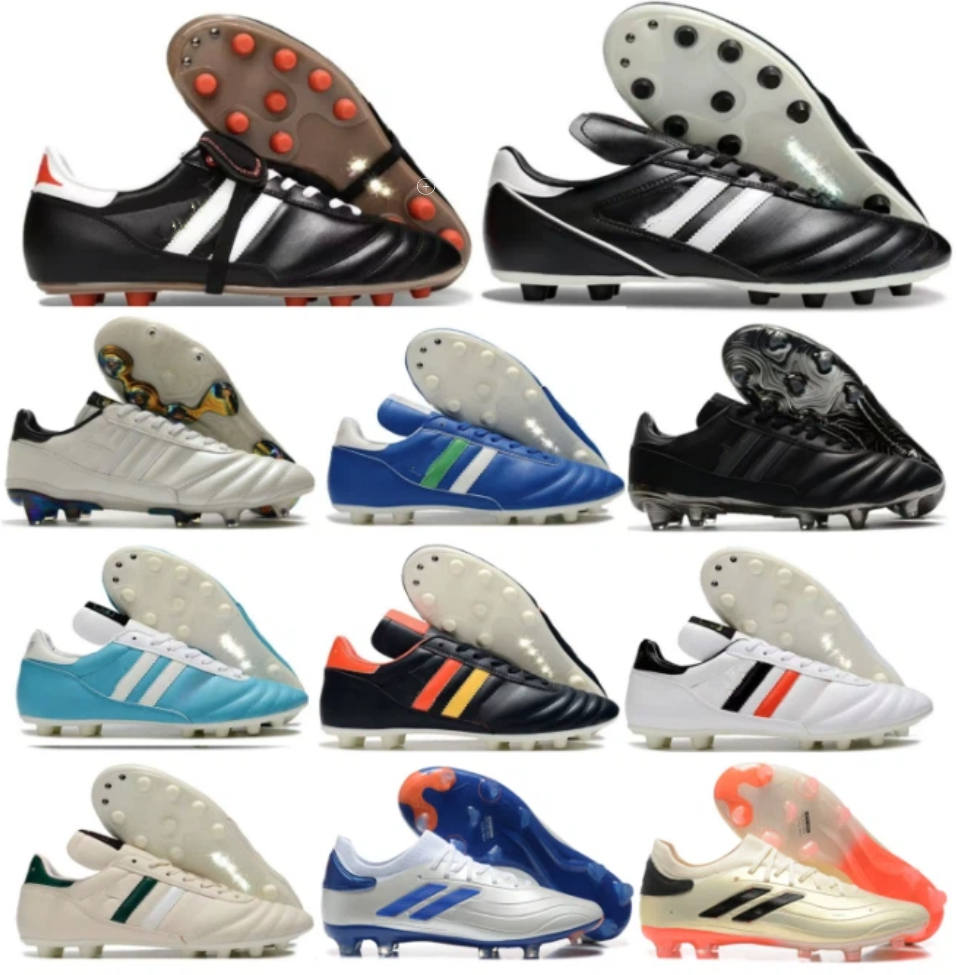 Classic Men's Youth soccer cleats Copa Mundial Eternal FG Leather Match Football Boots Futbol Shoe Sizes 39-45