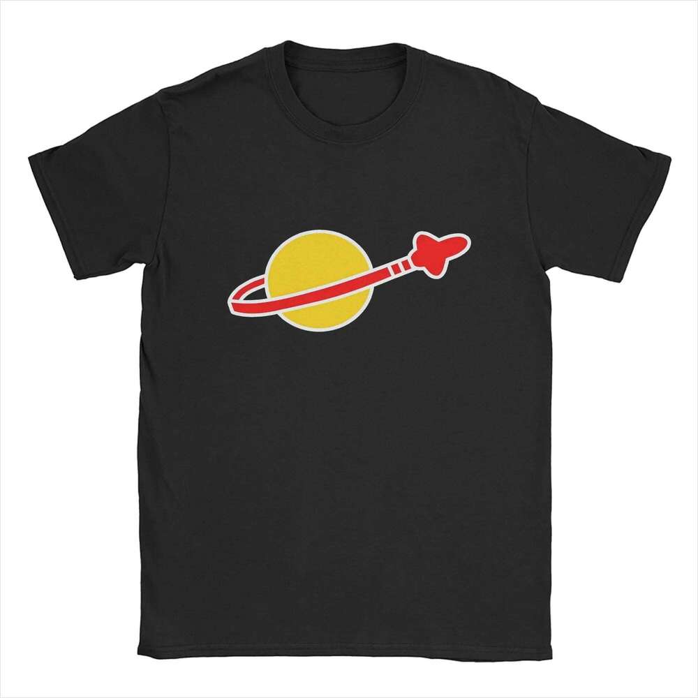 Hipster Benny Spaceman Logo Vintage Lego Space T-Shirt Da Uomo Girocollo In Pur…
