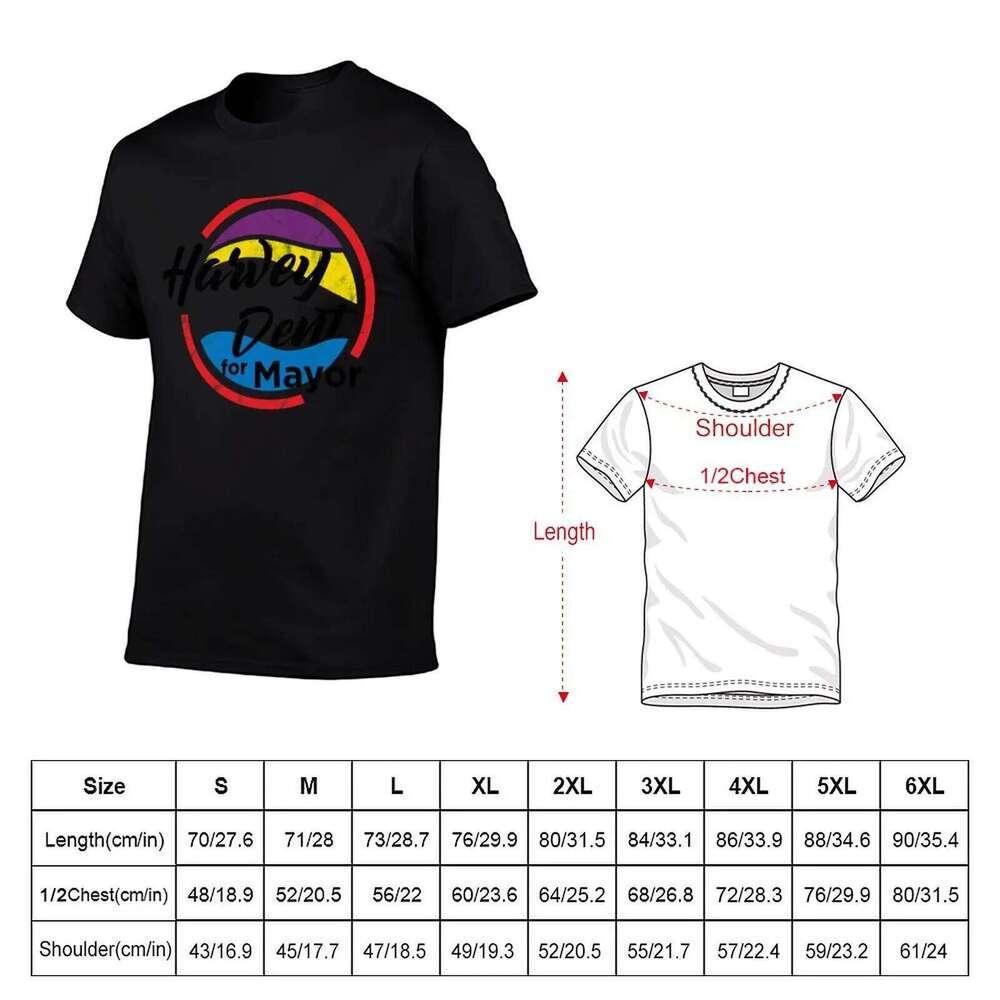 Harvey Dent Mayor T-Shirt funny shirts t shirt pack black cotton t-shirt plain for man package T-shirt C260228 - view 6