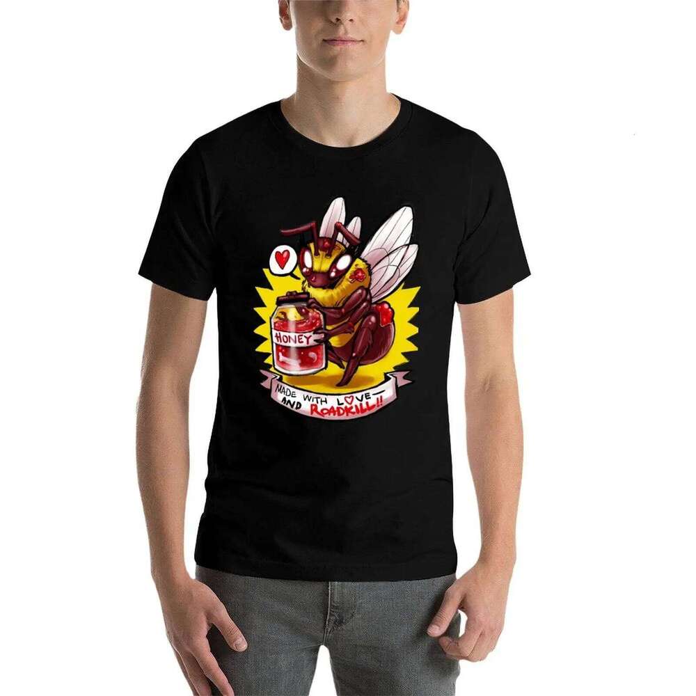 anime pack shirt vulture cotton T-Shirt bee oversize t tshirt shirts man C260228 - view 5