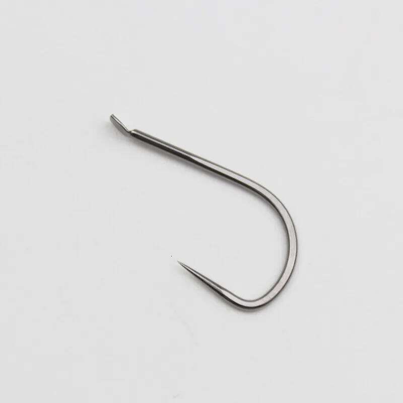 50pcs Titanium alloy new Kanto hook without barbs competitive black pit crucian carp Z260228