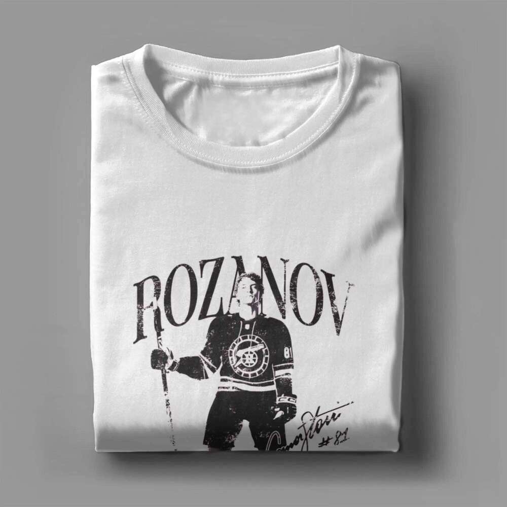 Hollanov Ilyza Rozanov T Shirts for Men Cotton Novelty T-Shirt Round Collar Tees Short Sleeve Clothes 6XL C260228 - view 5