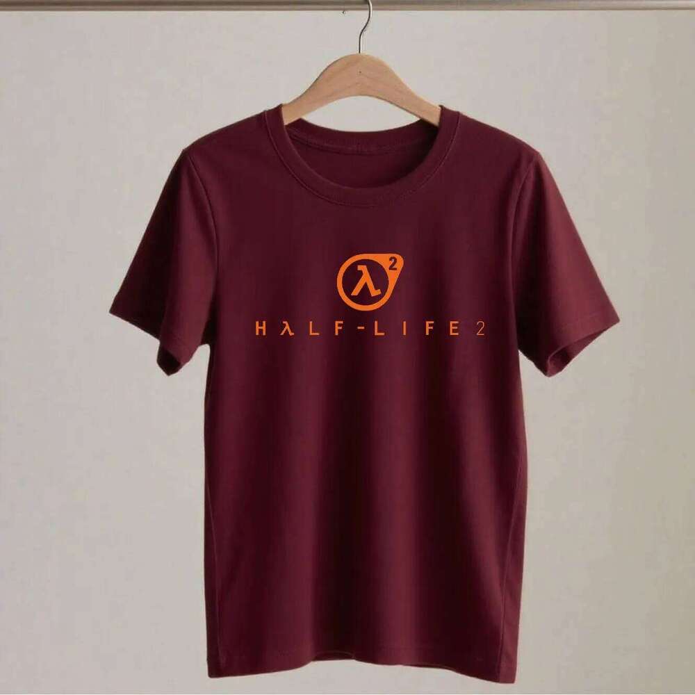 Half Life 2 Tshirt Vintage 2003 Valve Premiere Showing Video Game Men Sz Large Men's Cotton T-shirt Regular Short Sleeve Summer C260228 - view 5
