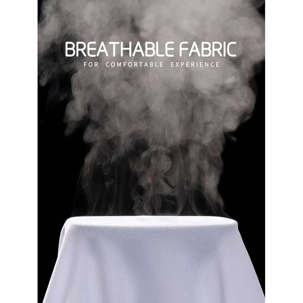 Round Neck T-Shirt 2-Pack White Ultra-Light Men's Quick Drying Breathable Sweat-Absorbent Shirt Suitable for Fitness Gym and Run C260228 - view 6