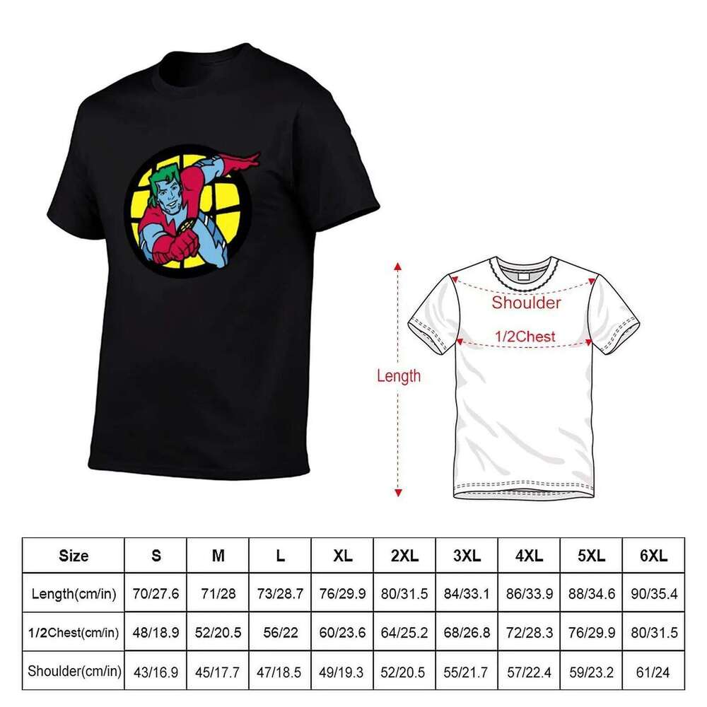 Captain Planet T-Shirt custom print t shirt man casual anime tshirt T-shirt C260228 - view 6